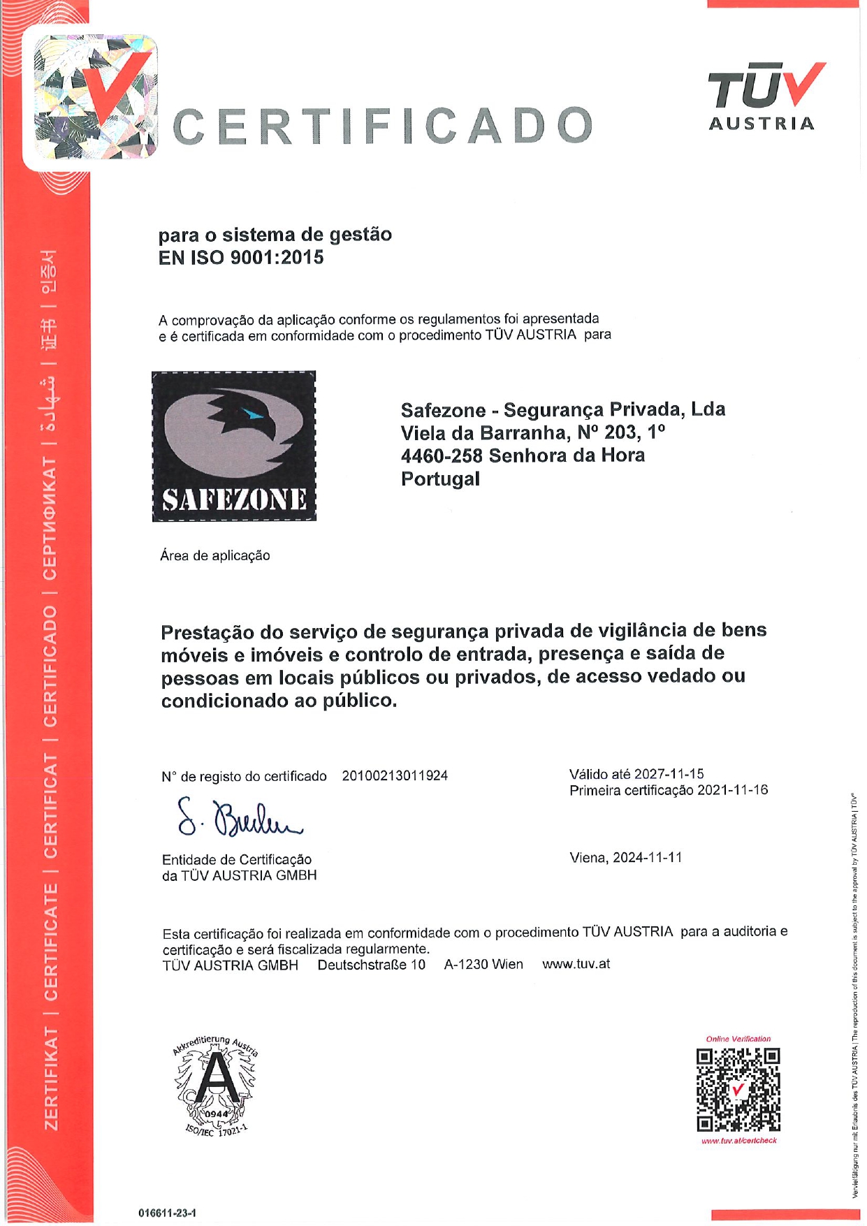 Certificado